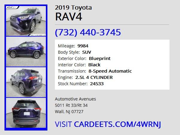 2019 Toyota RAV4, Blueprint - cars & trucks - by dealer - vehicle... for sale in Wall, NJ – photo 22