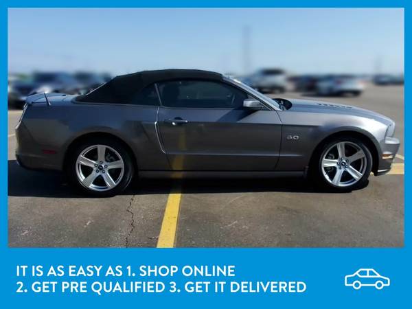 2014 Ford Mustang GT Premium Convertible 2D Convertible Gray for sale in Evansville, IN – photo 10