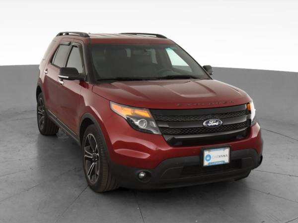 2013 Ford Explorer Sport SUV 4D suv Red - FINANCE ONLINE - cars &... for sale in Valhalla, NY – photo 16