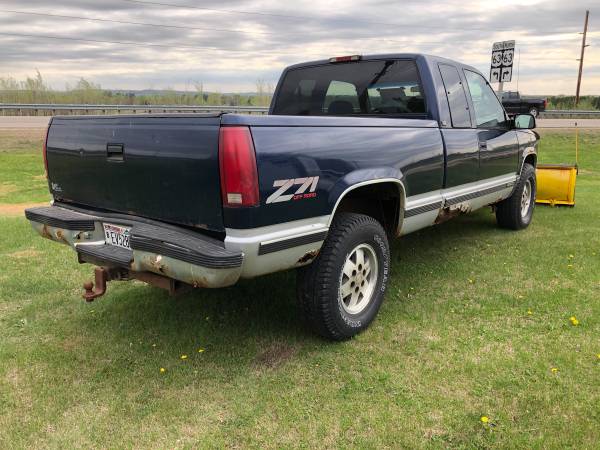1995 4x4 Chevy plow truck for sale in Hager City, MN – photo 2