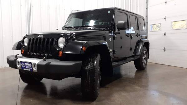 2009 JEEP WRANGLER UNLIMITED SAHARA 4X4 SUV, SHARP - SEE PICS - cars... for sale in GLADSTONE, WI – photo 4