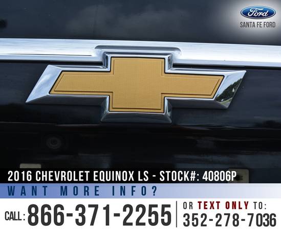 16 Chevrolet Equinox LS Touchscreen, Camera, Cruise Control for sale in Alachua, FL – photo 20
