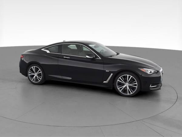 2018 INFINITI Q60 3.0t Luxe Coupe 2D coupe Black - FINANCE ONLINE -... for sale in Washington, District Of Columbia – photo 14