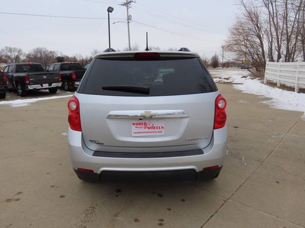 2013 Chevy Chevrolet Equinox LT suv Silver - - by for sale in Ankeny, IA – photo 3
