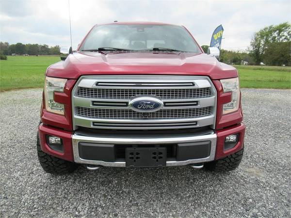 2015 FORD F150 PLATINUM, Maroon APPLY ONLINE-> BROOKBANKAUTO.COM!! -... for sale in Summerfield, NC – photo 19