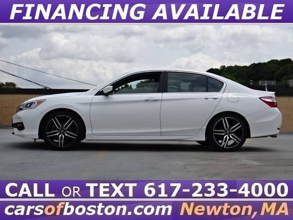 2017 HONDA ACCORD SPORT SENSING ONE OWNER 58k MILES WHITE ↑ GREAT DEAL for sale in Newton, MA – photo 12