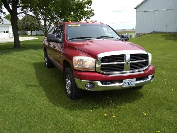 2006 Ram 2500 Crew Cab. 2WD. Cummins. Big Horn Edition. for sale in Roanoke, IL – photo 3