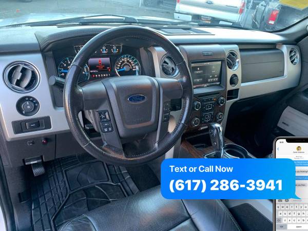 2014 Ford F-150 F150 F 150 Lariat 4x4 4dr SuperCrew Styleside 6 5 for sale in Somerville, MA – photo 16