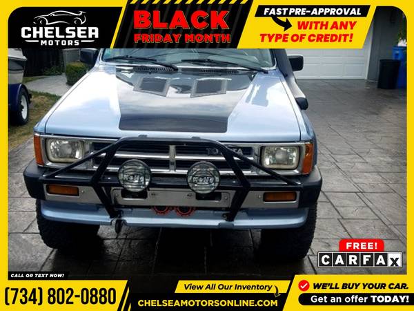 $220/mo - 1988 Toyota 4Runner SR5 - Easy Financing! - cars & trucks... for sale in Chelsea, MI – photo 3