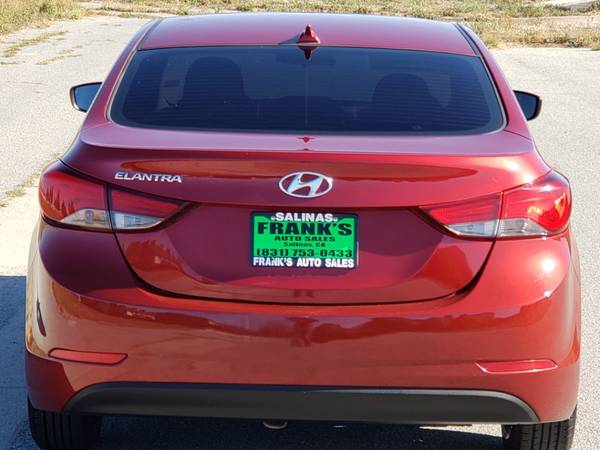 2016 *Hyundai* *Elantra* SE sedan Venetian Red for sale in Salinas, CA – photo 5