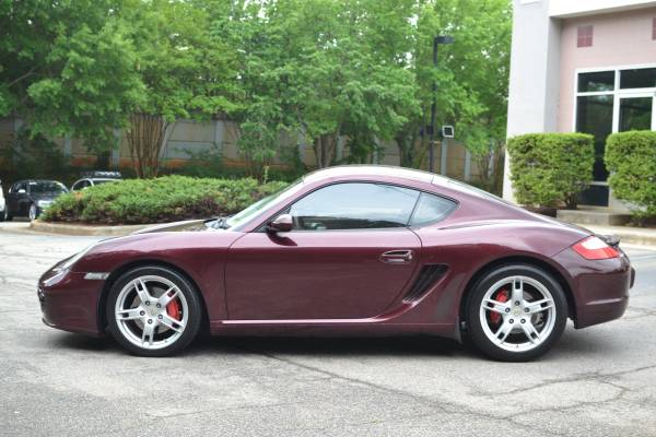 2007 PORSCHE CAYMAN S - CLEAN TITLE - CARMON RED - TIPTRONIC - cars for sale in Cary, NC – photo 8