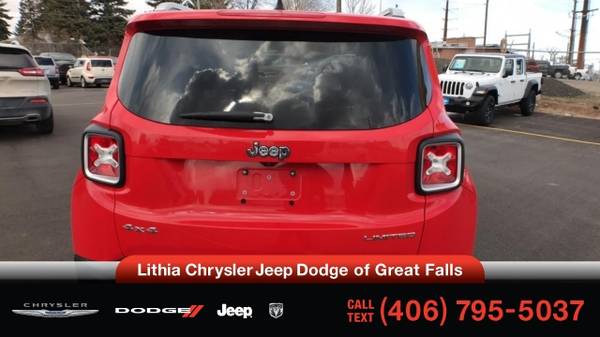 2017 Jeep Renegade Limited 4x4 - - by dealer - vehicle for sale in Great Falls, MT – photo 7