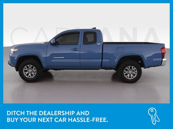 2019 Toyota Tacoma Access Cab SR5 Pickup 4D 6 ft pickup Blue for sale in Wilmington, NC – photo 4
