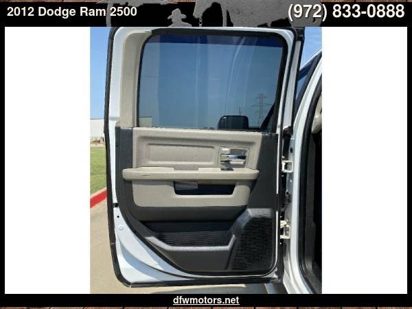2012 Dodge Ram 2500 SLT Big Horn 4WD CrewCab Diesel - cars & trucks... for sale in Lewisville, TX – photo 21