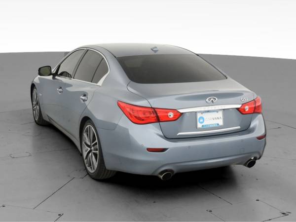 2017 INFINITI Q50 Hybrid Premium Sedan 4D sedan Blue - FINANCE... for sale in Philadelphia, PA – photo 8
