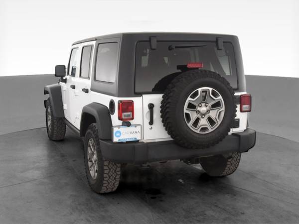 2015 Jeep Wrangler Unlimited Rubicon Sport Utility 4D suv White - -... for sale in Manchester, NH – photo 8