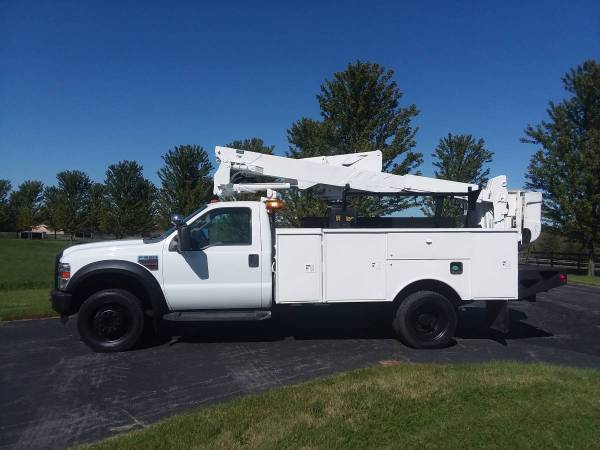 42' Altec 2008 Ford F550 Diesel Bucket Boom Lift Work Truck Nice! for sale in Gilberts, IL – photo 3