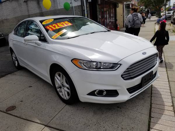 2015 *Ford* *Fusion* *4dr Sedan SE FWD* Oxford White for sale in Brooklyn, NY – photo 7