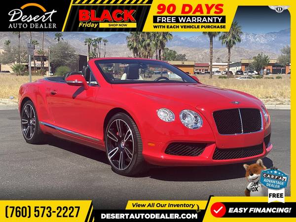 2014 Bentley Continental GT V8 14,000 Miles MULLINER DRIVING... for sale in Palm Desert , CA – photo 11