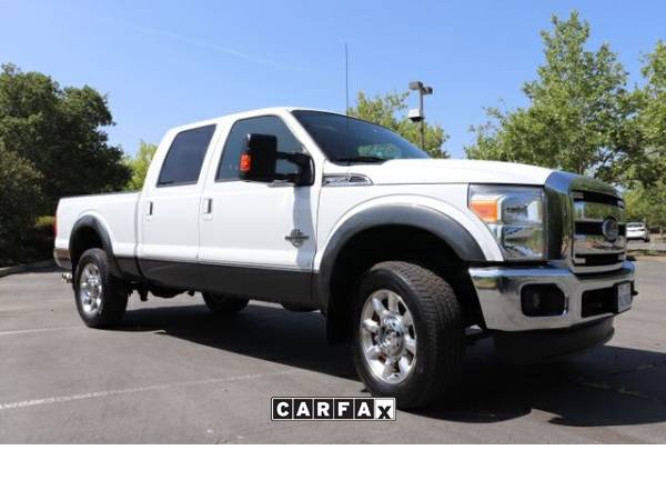 Customized 2015 Ford F350 Super Duty Crew Cab Lariat Pickup 4D 6 3/4 for sale in Folsom, CA – photo 2
