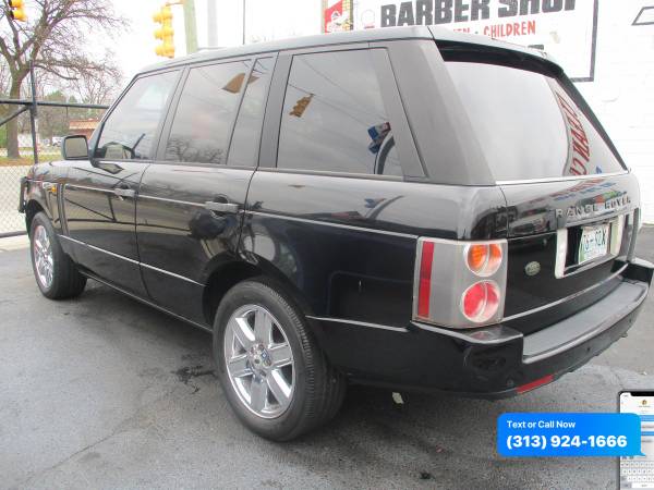 2003 Land Rover Range Rover HSE Feature Specification 2 - BEST CASH... for sale in Detroit, MI – photo 5