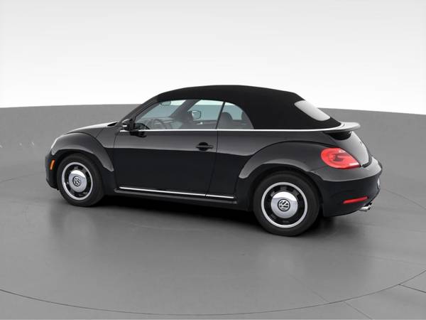 2014 VW Volkswagen Beetle 1.8T Convertible 2D Convertible Black - -... for sale in Ringoes, NJ – photo 6