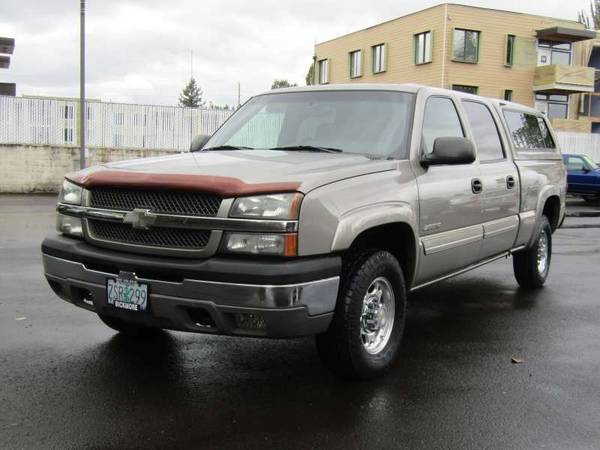 2003 Chevrolet Silverado 1500 HD Crew Cab 4x4 4WD Chevy LS Pickup 4D... for sale in Gresham, OR – photo 4