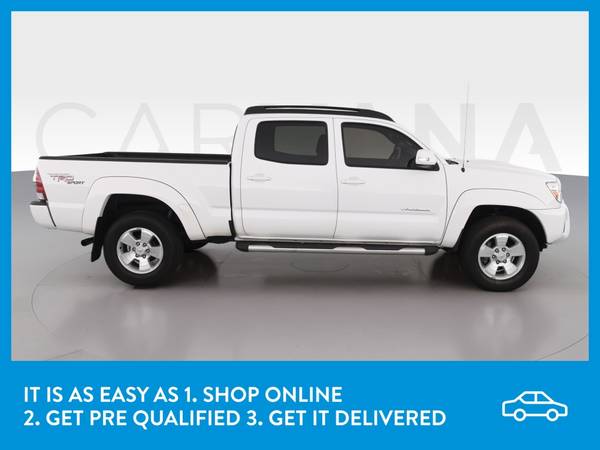 2013 Toyota Tacoma Double Cab PreRunner Pickup 4D 6 ft pickup White for sale in Asheville, NC – photo 10