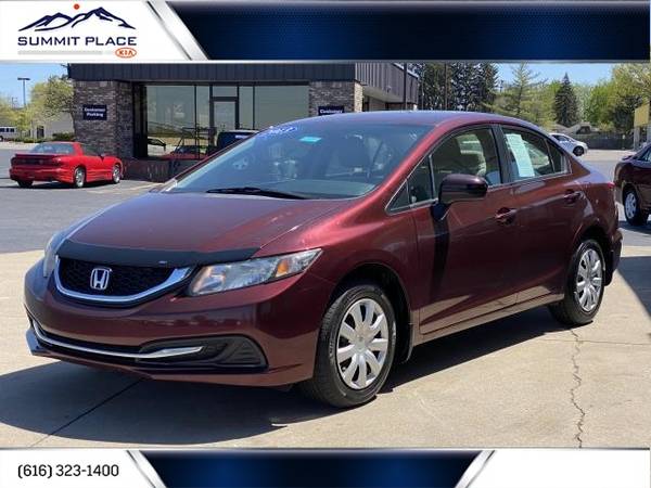 2013 Honda Civic Red BUY IT TODAY - - by dealer for sale in Grand Rapids, MI – photo 3
