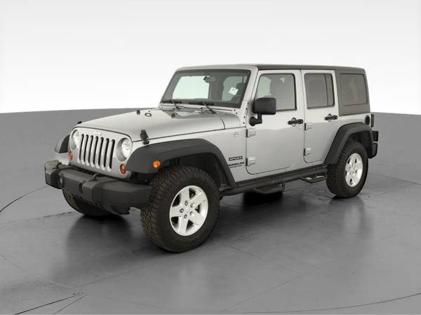 2013 Jeep Wrangler Unlimited Sport S SUV 4D suv Silver - FINANCE -... for sale in Lewisville, TX – photo 3