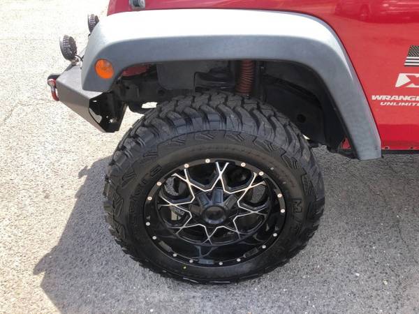 Jeep Wrangler Unlimited X 4x4 Lifted SUV Custom Wheels Used Jeeps V6 for sale in Knoxville, TN – photo 22