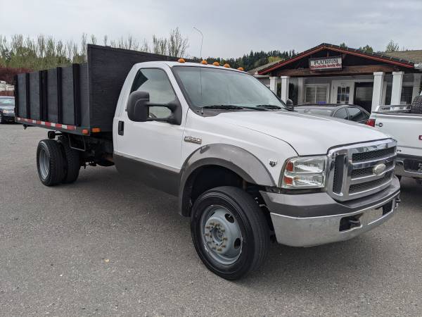 2005 f550 4x4 dump truck for sale in Seattle, WA – photo 3
