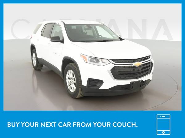 2020 Chevy Chevrolet Traverse LS Sport Utility 4D suv White for sale in Bronx, NY – photo 12