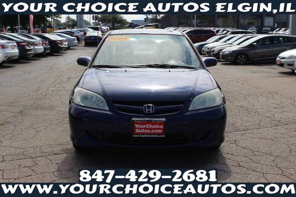 2005 *HONDA**CIVIC* EX 1OWNER GAS SAVER CD ALLOY GOOD TIRES 510724 for sale in Elgin, IL – photo 8