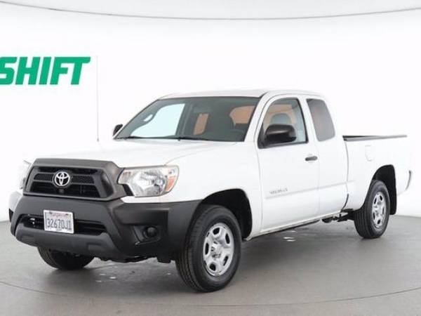 2013 Toyota Tacoma pickup White - - by dealer for sale in South San Francisco, CA