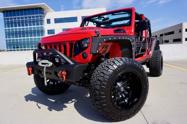 2013 Jeep Wrangler Unlimited 4DR Supercharged Lifted Fully Custom JK for sale in Austin, TX – photo 4
