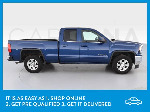 2017 GMC Sierra 1500 Double Cab SLE Pickup 4D 6 1/2 ft pickup Blue for sale in QUINCY, MA – photo 10