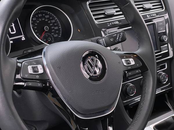 2019 VW Volkswagen Golf 1.4T S Hatchback Sedan 4D sedan Black - -... for sale in Louisville, KY – photo 24