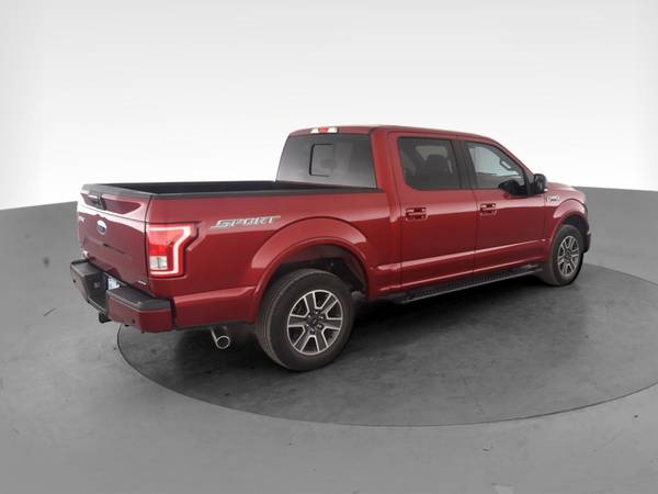 2016 Ford F150 SuperCrew Cab XLT Pickup 4D 5 1/2 ft pickup Red - -... for sale in Chico, CA – photo 11