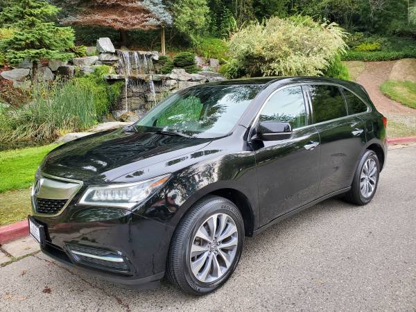 2015 Acura MDX AWD w/ Tech Package--Clean, Leather, Nav, Wow-- -... for sale in Kirkland, WA – photo 2