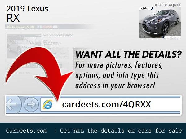 2019 Lexus RX, Nebula Gray Pearl for sale in Wall, NJ – photo 24
