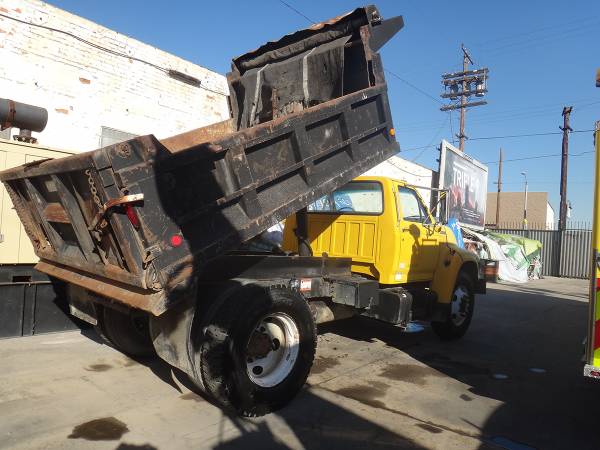 1995 FORD F800 DUMP TRUCK - cars & trucks - by dealer - vehicle... for sale in Los Angeles, CA – photo 6