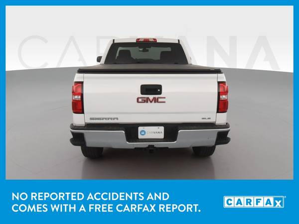 2017 GMC Sierra 1500 Double Cab SLE Pickup 4D 6 1/2 ft pickup White for sale in Washington, District Of Columbia – photo 7