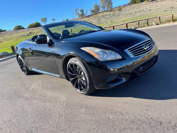 Gorgeous Black G37s Hardtop Convertible Coupe - - by for sale in La Mesa, CA – photo 2