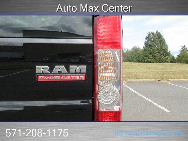 2014 Ram ProMaster 3500 159 WB Extended High Roof Cargo Van 3500 159... for sale in Manassas, VA – photo 14