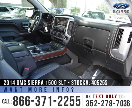 2014 GMC SIERRA 1500 SLT 4WD *** BOSE, Homelink, 4X4, Leather *** -... for sale in Alachua, FL – photo 16