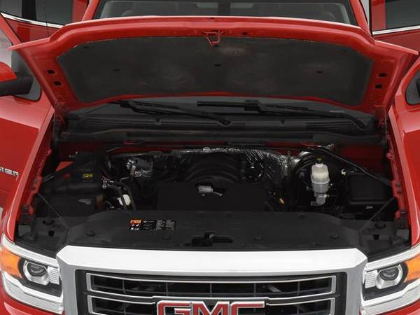 2014 GMC Sierra 1500 Double Cab SLE Pickup 4D 6 1/2 ft pickup Red - for sale in Charleston, SC – photo 4