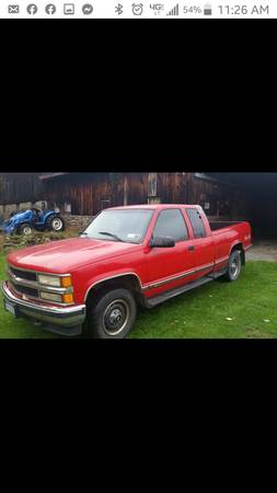 1996 k1500 Chevy 4x4 - cars & trucks - by owner - vehicle automotive... for sale in Lake Ariel, PA – photo 2