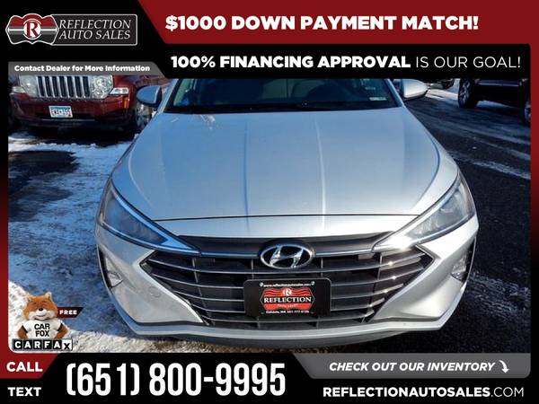 2019 Hyundai Elantra SEL FOR ONLY 287/mo! - - by for sale in Oakdale, MN – photo 4