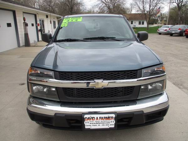 2006 Chevrolet Colorado LT Crew Cab 4X4 Z71 1 Owner/New Tires for sale in CENTER POINT, IA – photo 3